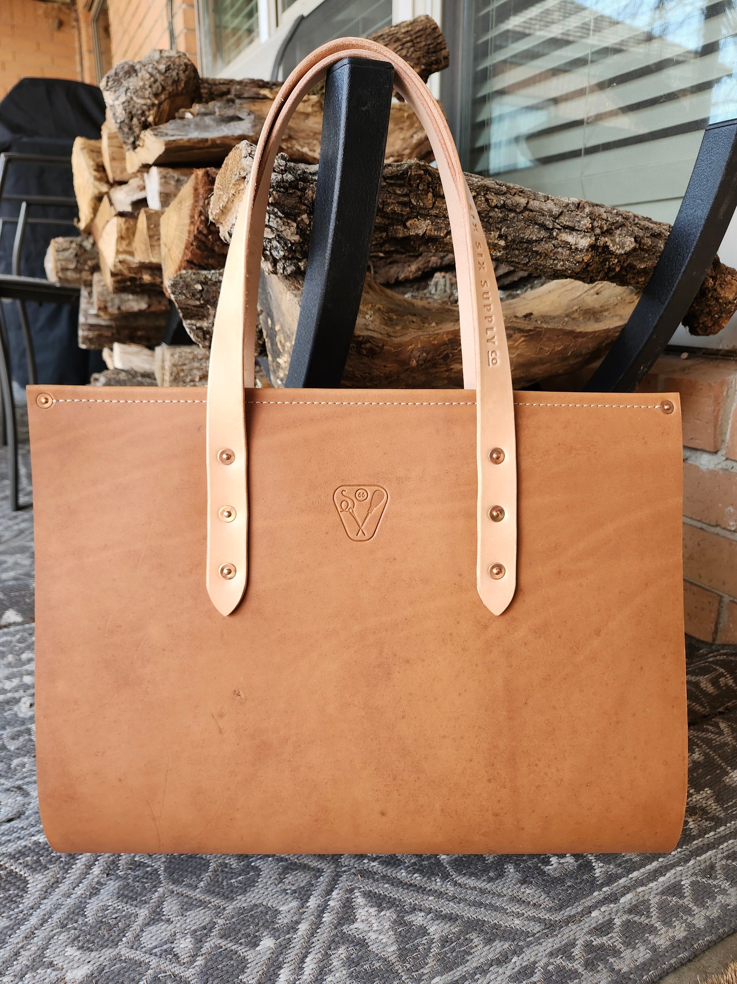 Firewood Carrier - Caramel