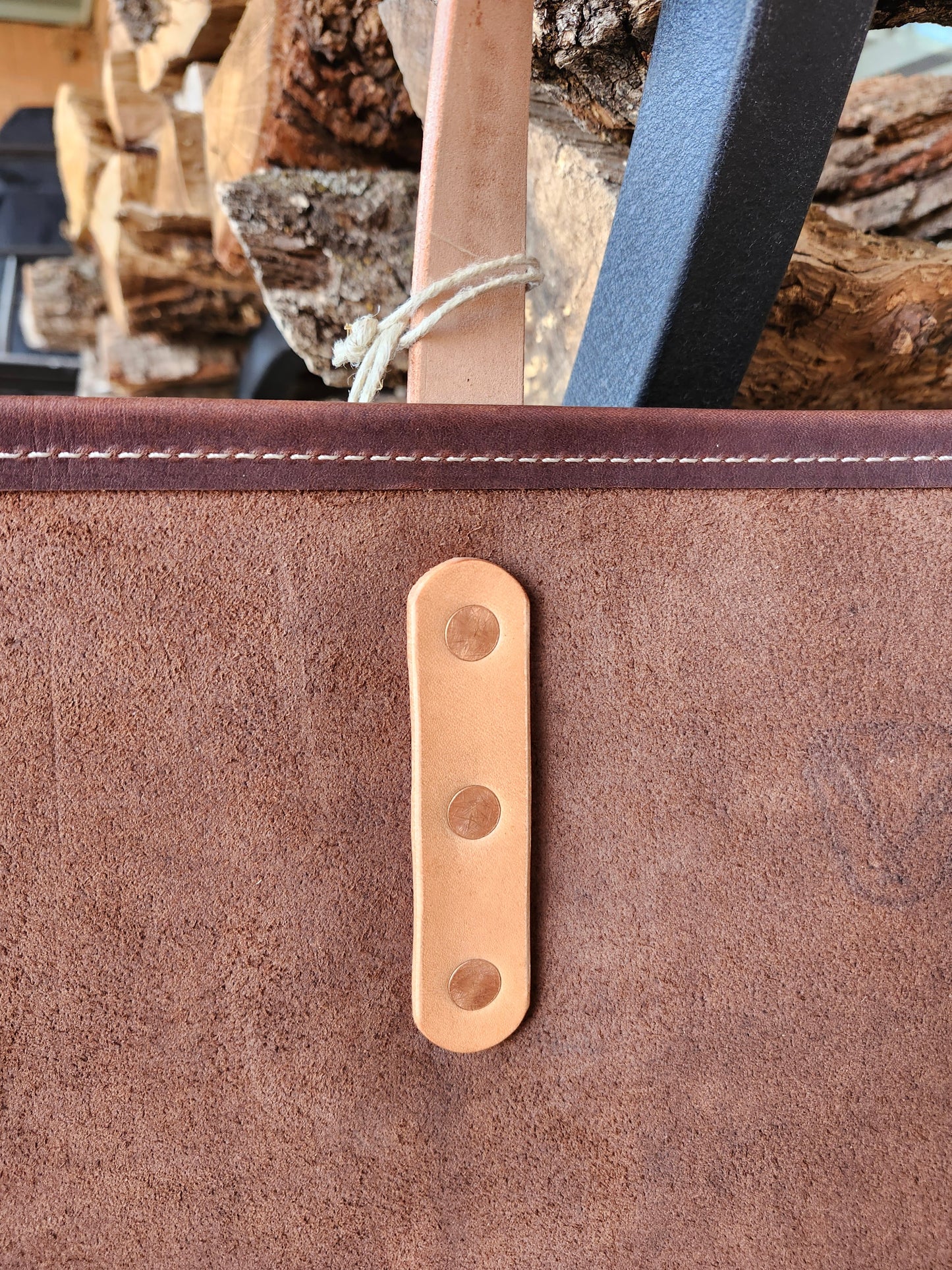 Firewood Carrier - Brown