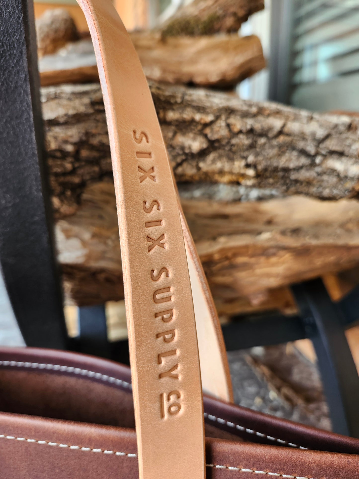 Firewood Carrier - Brown
