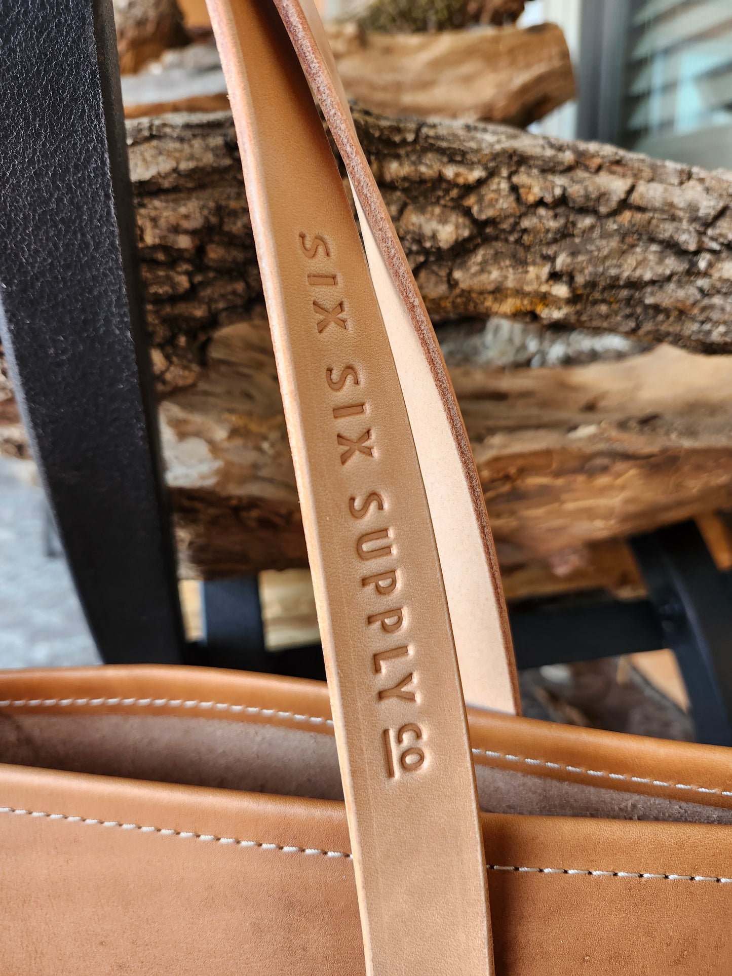 Firewood Carrier - Caramel