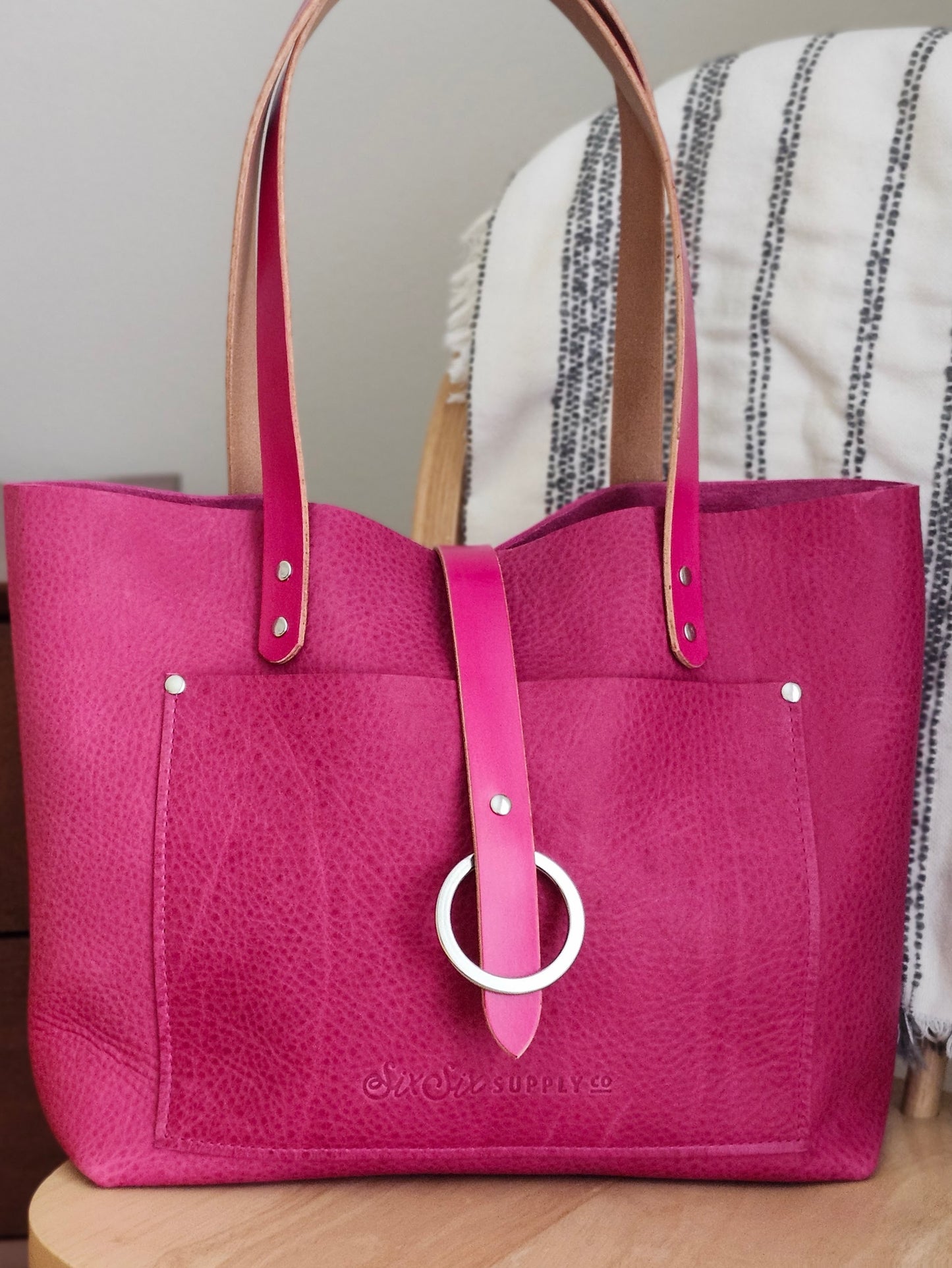 Edwina 14 Inch Tote - SPECIAL EDITION PINK
