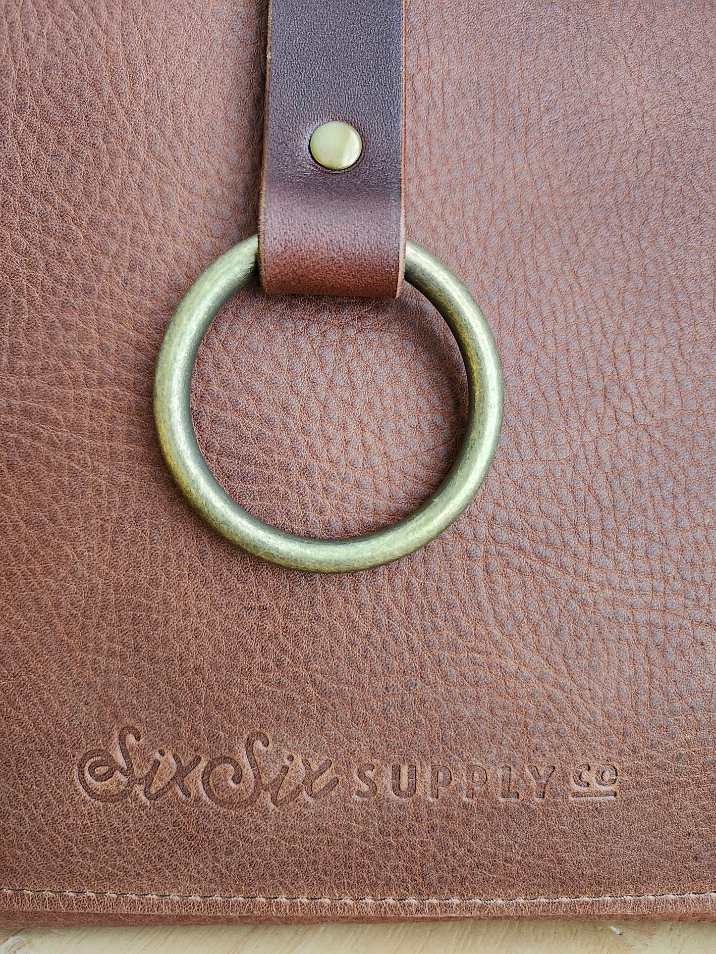 Edwina 14 Inch Tote - Mahogany