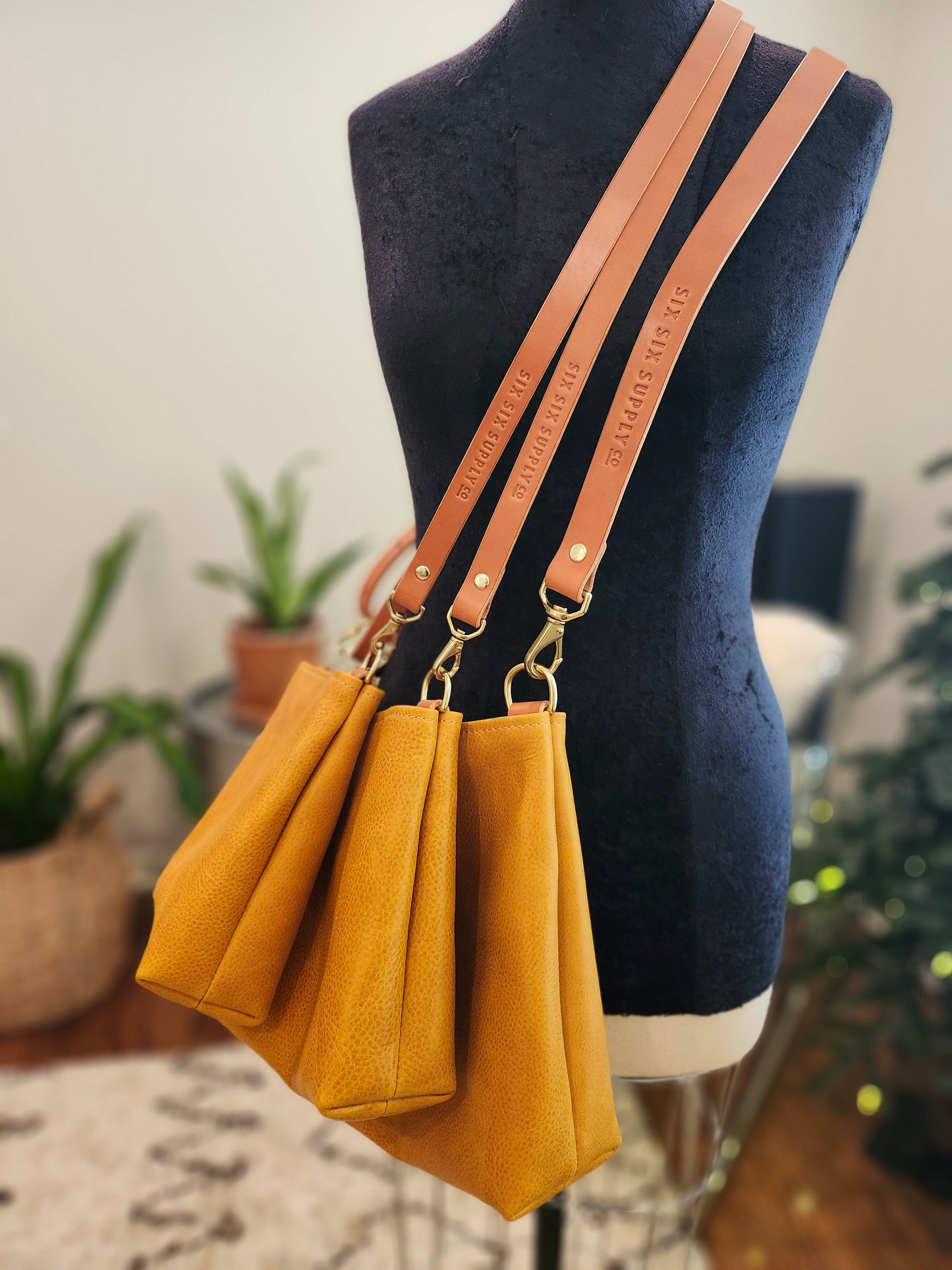 Jackie Lee 8 Inch Crossbody - Amber