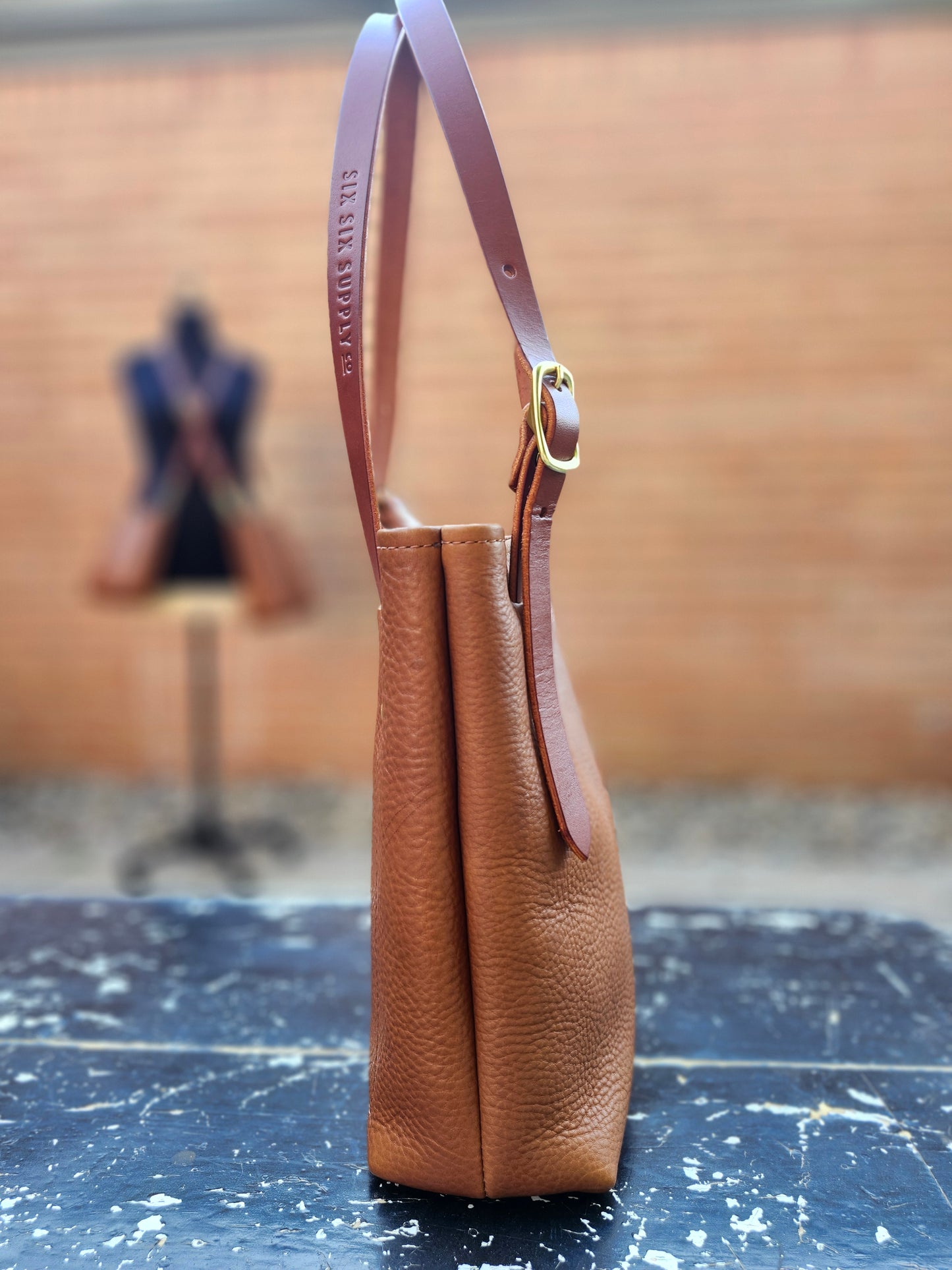 Jackie Lee 10 Inch Tote - Hickory