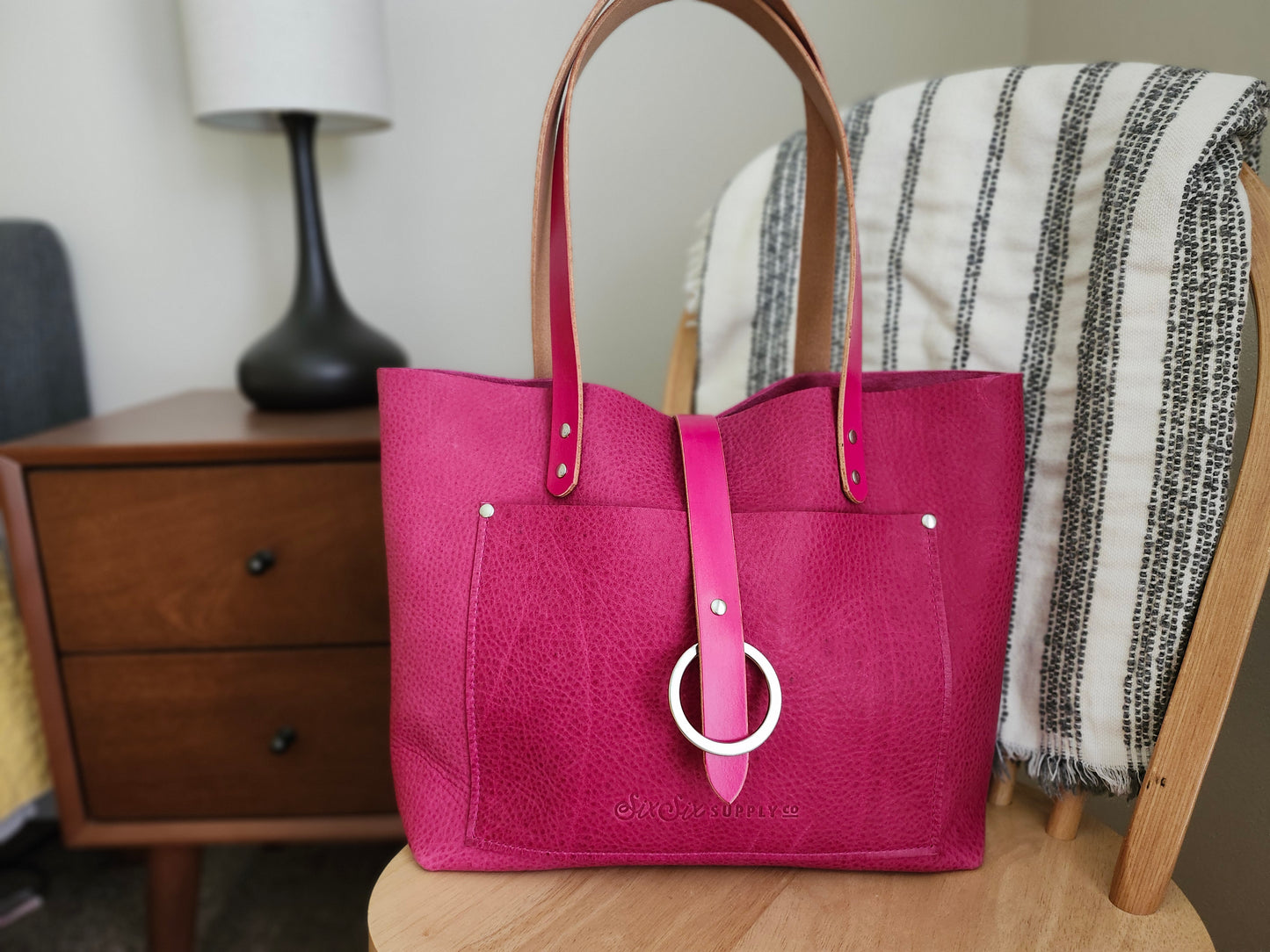 Edwina 14 Inch Tote - SPECIAL EDITION PINK