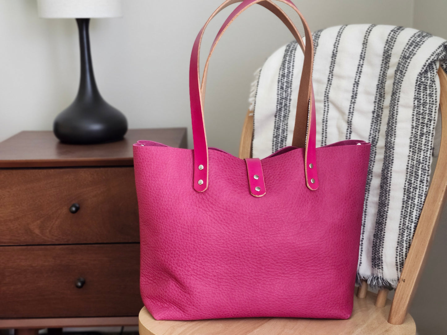 Edwina 14 Inch Tote - SPECIAL EDITION PINK