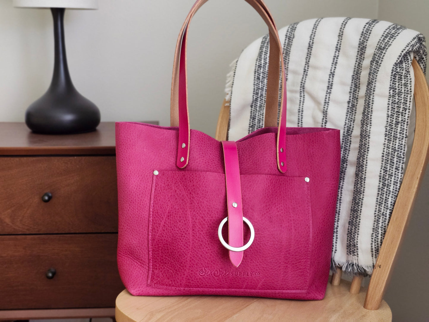Edwina 14 Inch Tote - SPECIAL EDITION PINK