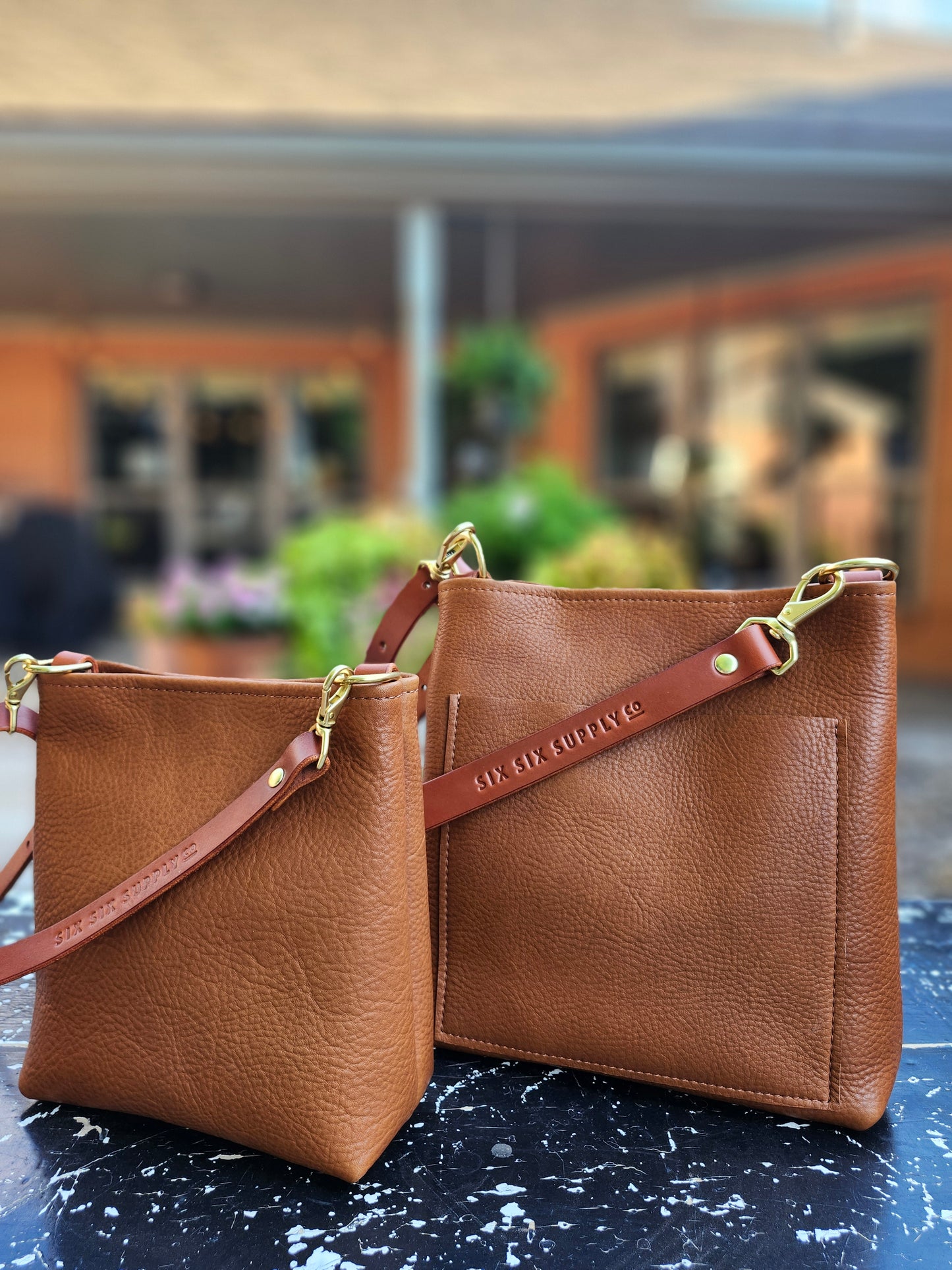 Jackie Lee 8 Inch Crossbody - Hickory
