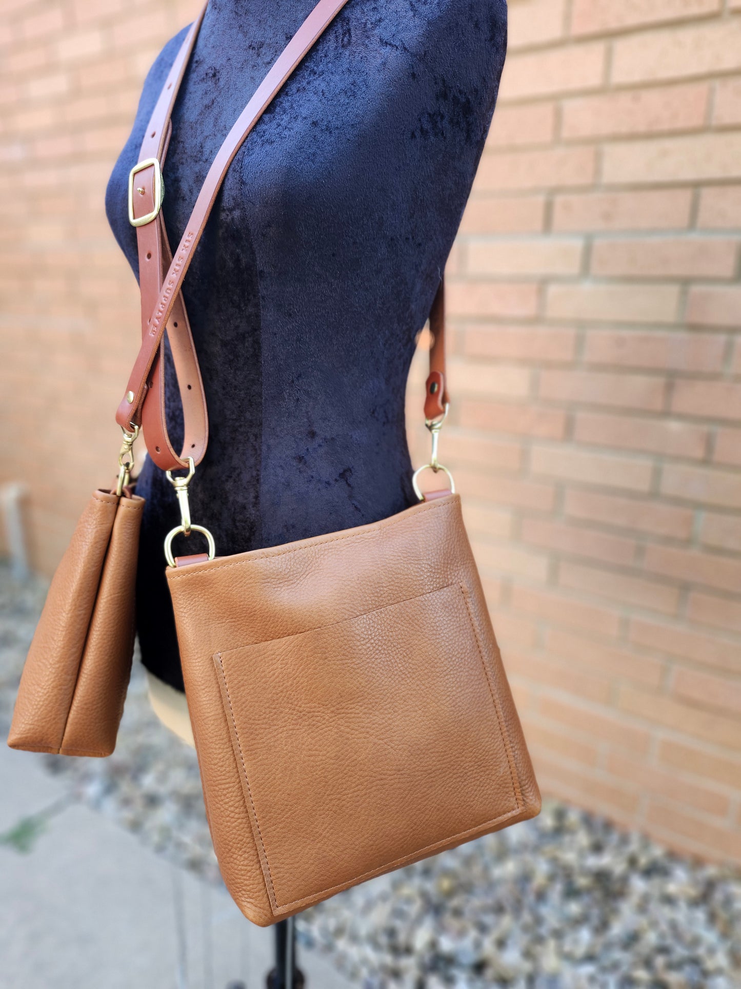Jackie Lee 10 Inch Crossbody - Hickory