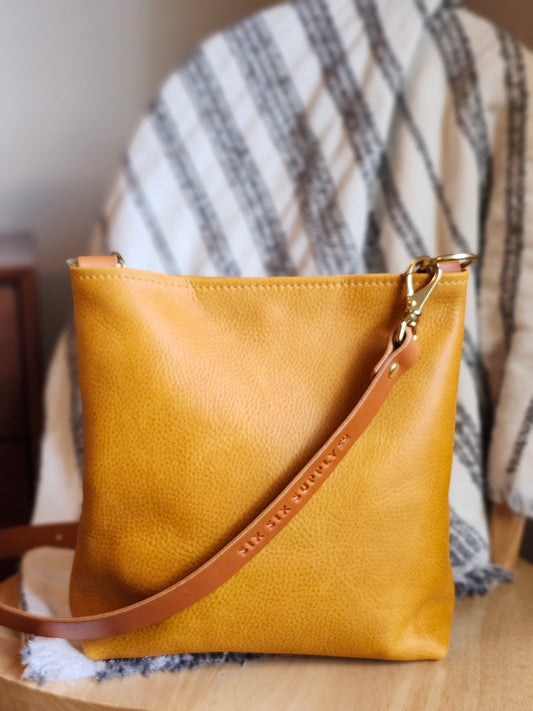Jackie Lee 10 Inch Crossbody - Amber