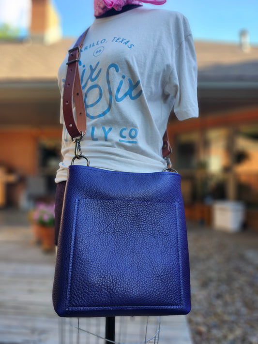 Jackie Lee 10 Inch Crossbody - Purple