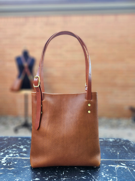 Jackie Lee 10 Inch Tote - Hickory