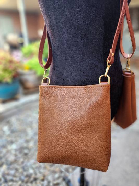 Jackie Lee 8 Inch Crossbody - Hickory