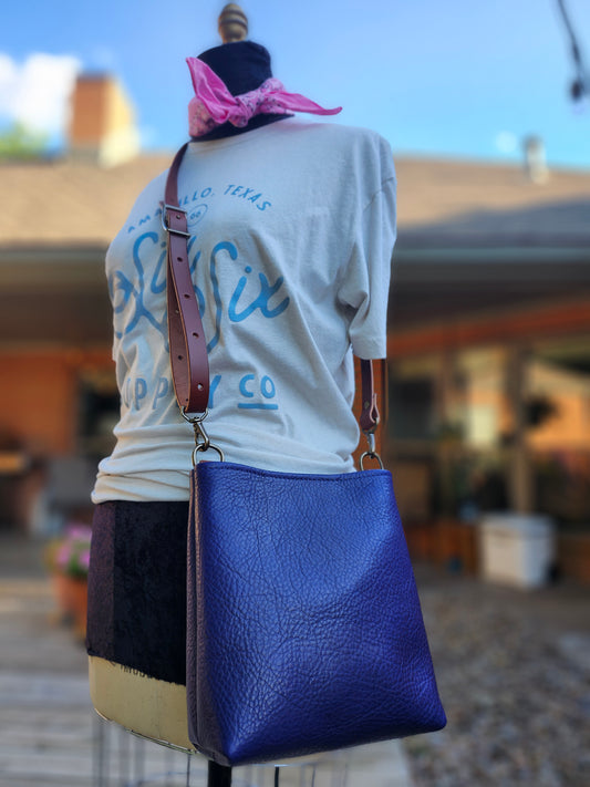Jackie Lee 8 Inch Crossbody - Purple